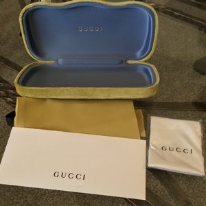 Gucci Velvet Hard Sunglass Case
